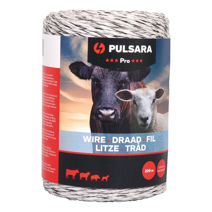 pulsara-schrikdraad-pro-wit-200-meter pulsara-schrikdraad-pro-wit-200-meter