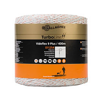 Vidoflex 9 Turboline wit rol 400m